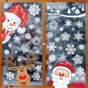 Christmas Window Clings - Indoor Holiday Decorations